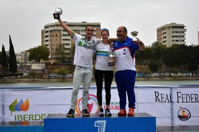 Piragüismo Aranjuez 1º por equipos seguido del Náutico Sevilla y Kayak Tudense en el campeonato de España de invierno.