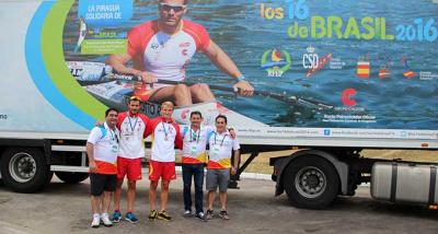 Saúl Craviotto y Marcus Cooper medalla de bronce en Moscú 