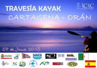 Cartagena-Orán en un kayak de mar, mucho más que un reto y un desafío