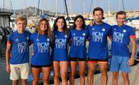 Cinco representantes del Real Club Mediterráneo, en el Mundial de Remo de Mar 