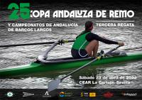 Copa de Andalucía y el Campeonato de Andalucía de barcos largos, este sábado en La Cartuja 
