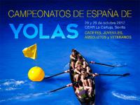 El LXX Campeonato de España de yolas, en el CEAR La Cartuja