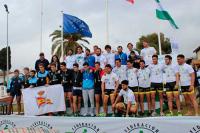 El Real Club Mediterráneo se luce en la tercera regata de la liga andaluza de banco fijo