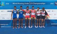 España, medalla de oro en el Campeonato del Mundo Sub23 en 2x peso ligero masculino
