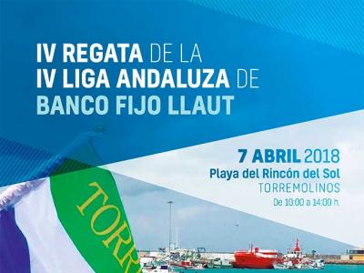 La segunda regata de la IV Liga Andaluza de remo en banco fijo-Llaut, en Torremolinos este sábado