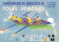 Los Campeonatos de Andalucía de yolas y velocidad, en El Ejido