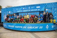 O Trofeo Xunta de Galicia-Liga Galega de Traiñeiras estréase con todo o seu potencial en Sanxenxo
