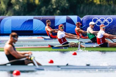 París 2024. El dos sin masculino y los ligeros pasan a semis