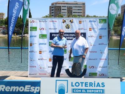 Protagonismo del remo andaluz en los Campeonatos de España de remo olímpico y paralímpico