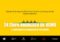 Quinta regata de la Copa de Andalucía de banco móvil y Andaluz de veteranos, con participación de Sevilla, Cádiz, Málaga y Almería