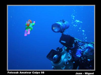 Éxito del primer campeonato de fotografía submarina amateur en Calpe