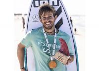 El surf gallego sigue creciendo a grandes pasos con la medalla de oro de Guillermo Carracedo en la categoría SUP SURF del EURO SUP 2022 en Dinamarca 