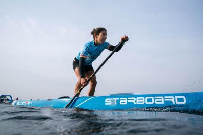 Espe Barreras y Duna Gotdillo definen las Finales de Technical Race para el ISA World SUP & Paddleboard Championship 2024