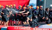 Emirates Team New Zealand gana la Copa América para Nueva Zelanda por cuarta vez. Emirates Team New Zealand gana la Copa América para Nueva Zelanda por cuarta vez.
