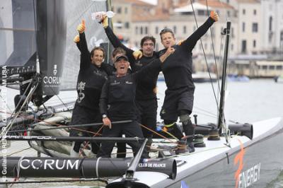 Energy Team de Loïck Peyron gana el Fleet racing Championship de Venecia