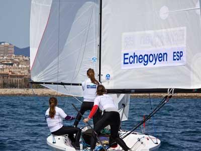 Echegoyen se pone en cabeza de la Delta Lloyd Regatta 