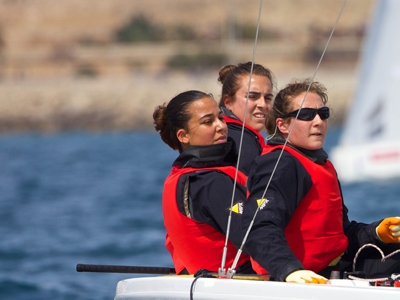 Roca finaliza quinta de la Delta Lloyd Regatta 