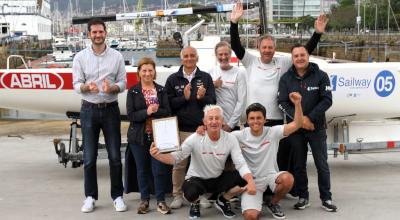 Abril Rojo se lleva las J70 Sailway series de Vigo tras seis meses de regatas Abril Rojo se lleva las J70 Sailway series de Vigo tras seis meses de regatas