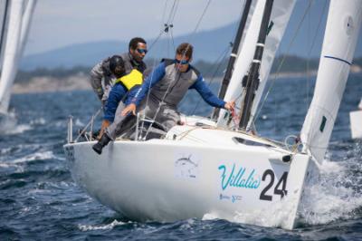 Bocina para la Copa de España Sailway en la Ría de Vigo con los J70 gallegos y catalanes de favoritos 