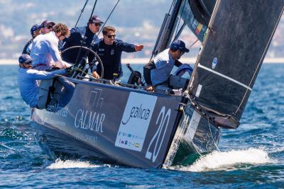 Inicio alentador para el Calero Sailing Team en la 44Cup Baiona