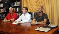Alberto García abrió el Meeting pidiendo a la flota de Optimist que “disfrute” y se aleje “de la presión de los resultados”