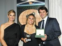 Blanca Manchón y Tom Slingsby, ISAF Rolex World Sailors of the Year 2010