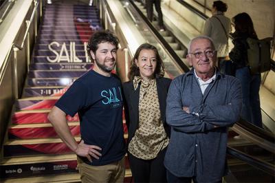 Carlo Borlenghi, el equipo Mapfre al completo y Santiago Lange inauguran la VI edición de SAIL IN Festival en Bilbao