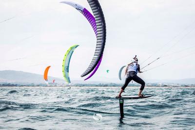 Gisela Pulido en el Top10 del europeo de Formula Kite