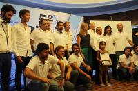 La 52ª Regata Ribeiro otorga a José Luis Freire, Pedro Campos y Willy Alonso, patrones con más victorias, con el premio “Navegantes de leyenda” 
