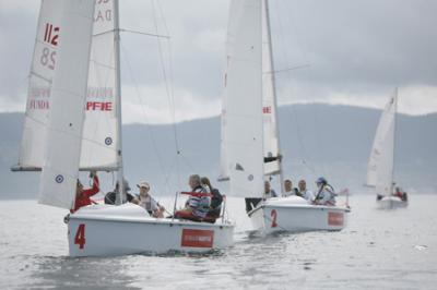 La Escuela de Vela Adaptada de la Fundación MAPFRE recibe el apoyo de la Diputación de Pontevedra