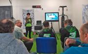 La FV Castilla La Mancha , organizó en Miguelturra un seminario sobre prevención de lesiones en el windsurf. La FV Castilla La Mancha , organizó en Miguelturra un seminario sobre prevención de lesiones en el windsurf.
