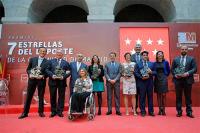 La madrileña Teresa Silva recibe el premio Siete Estrellas del Deporte al Fomento de Valores