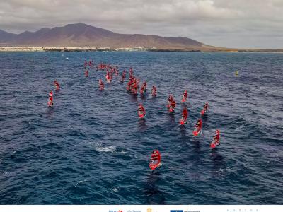 La vela  olímpica tiene un impacto millonario en Lanzarote