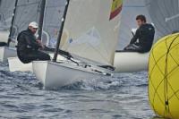 Miguel Fernández y Raquel García representantes del Club Marítimo de Oza “O Puntal” en el Trofeo Princesa Sofía y Campeonato de España de Laser 4.7