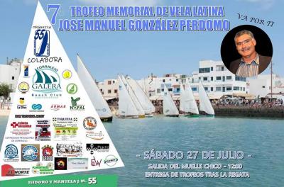 Tres barquillos de Lanzarote en el Memorial José Manuel González Perdomo