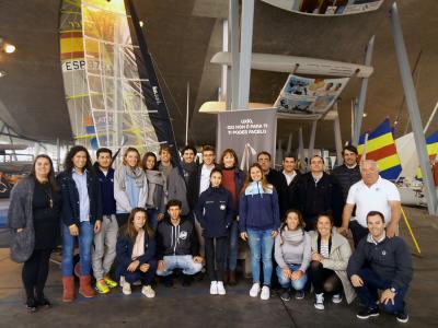 Visita de la nueva Secretaria Xeral Para O Deporte de la Xunta al Centro Galego de Vela