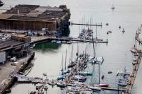  Cinco de los equipos IMOCA de The Ocean Race se preparan para competir en Lorient en el Défi Azimut