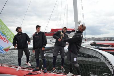 FenêtréA-Cardinal vence la tercera etapa Dublín-Plymouth, de la Route des Princes. 