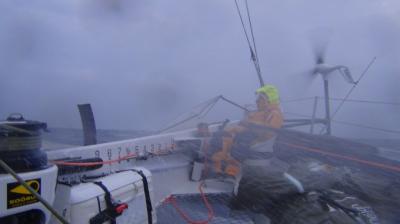 MOD 70 EUROPEAN TOUR. La flota viró Jutlandia.  Spindrift en cabeza de regata