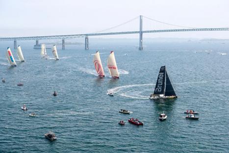 Team Brunel lidera la etapa 9 tras una espectacular salida de Newport Team Brunel lidera la etapa 9 tras una espectacular salida de Newport
