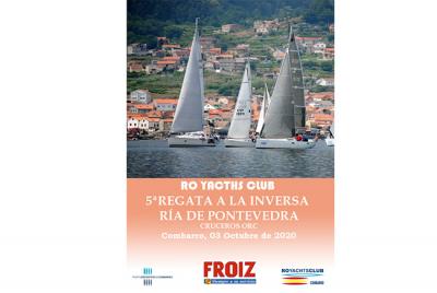 5ª Regata de la Ría de Pontevedra para cruceros en modalidad “a la inversa”, este próximo sábado en Combarro 