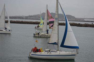 Dieciocho participantes en la 8ª travesía del Club Náutico Marina del Cantábrico