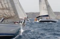 El patrón sevillano Sergio Llorca lidera con autoridad la VIII Travesía Blas de Lezo y Olavarrieta