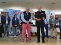 El “Aldán” vencedor definitivo del trofeo Almirante Rodríguez-Toubes tras anularse la segunda etapa por el mal tiempo