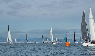 Inicio de la Regata Barcelona 5 CLUBS con una emocionante primera prueba