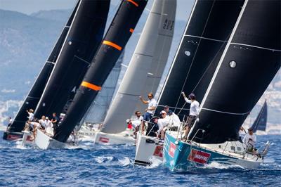 La bahía de Palma se llena de velas en el ensayo general de la 40 Copa del Rey MAPFRE