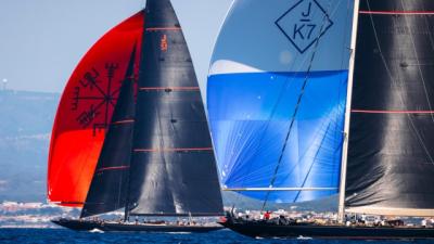 La Superyacht Cup Palma vive un día de regatas a todo trapo