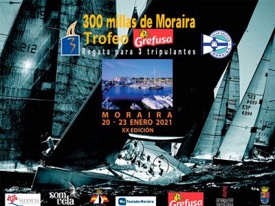 Las 300 Millas A3 Moraira-Trofeo Grefusa se aplazan al mes de marzo