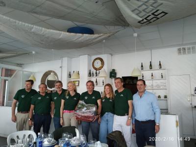 Mascato, ganador del trofeo “MANJARES DE INVIERNO”,  la primera del año en el Náutico coruñés