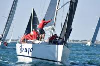 Máxima emoción en el arranque de la gran semana del Crucero en la bahía gaditana